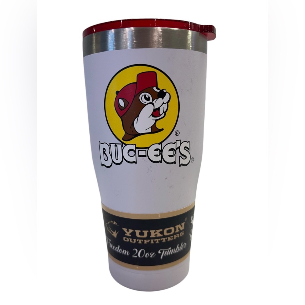 Buc-ee's Yukon White Tumbler 20 Oz.